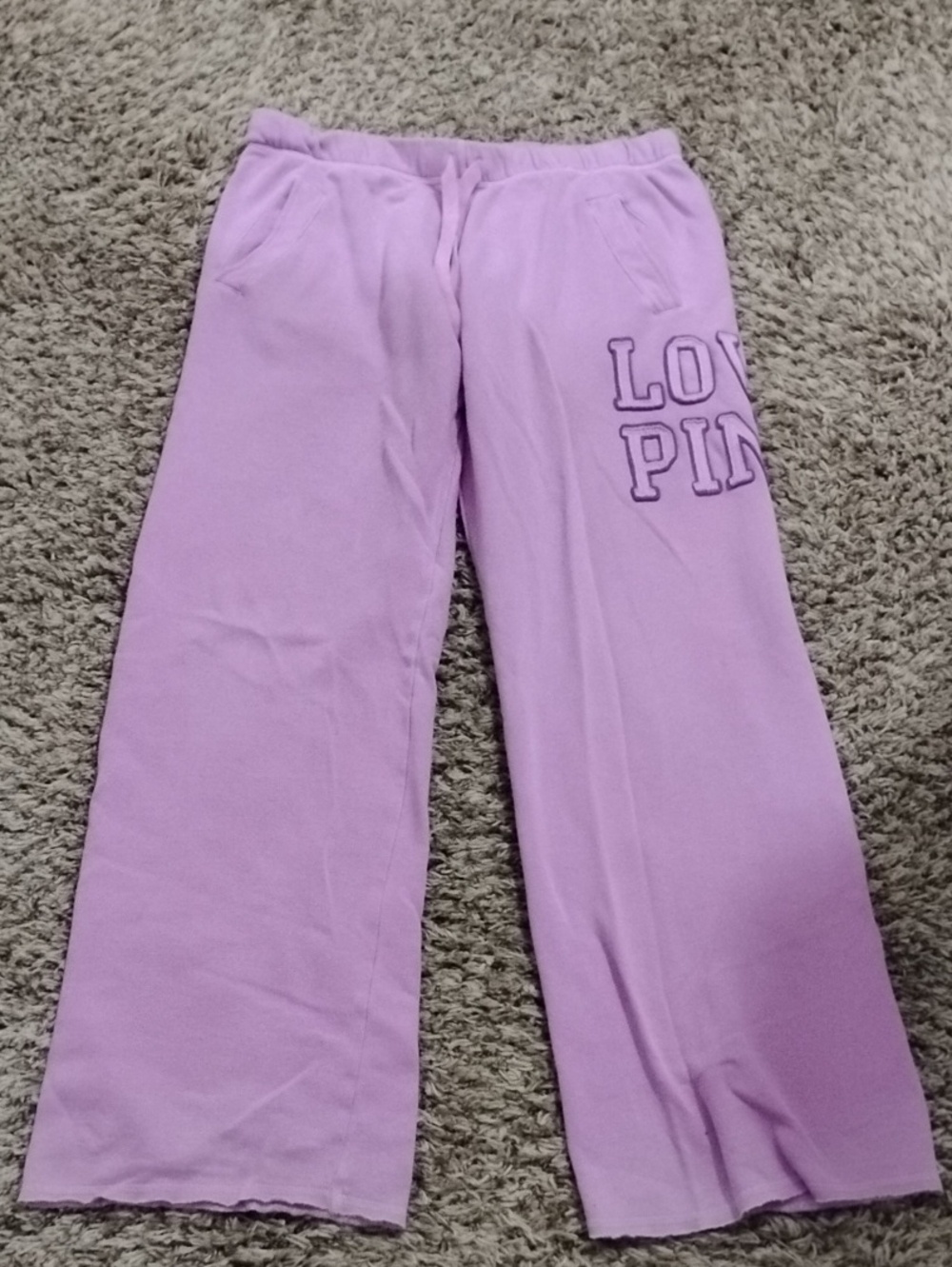 PINK Victoria's Secret Lavender Lounge Bottoms